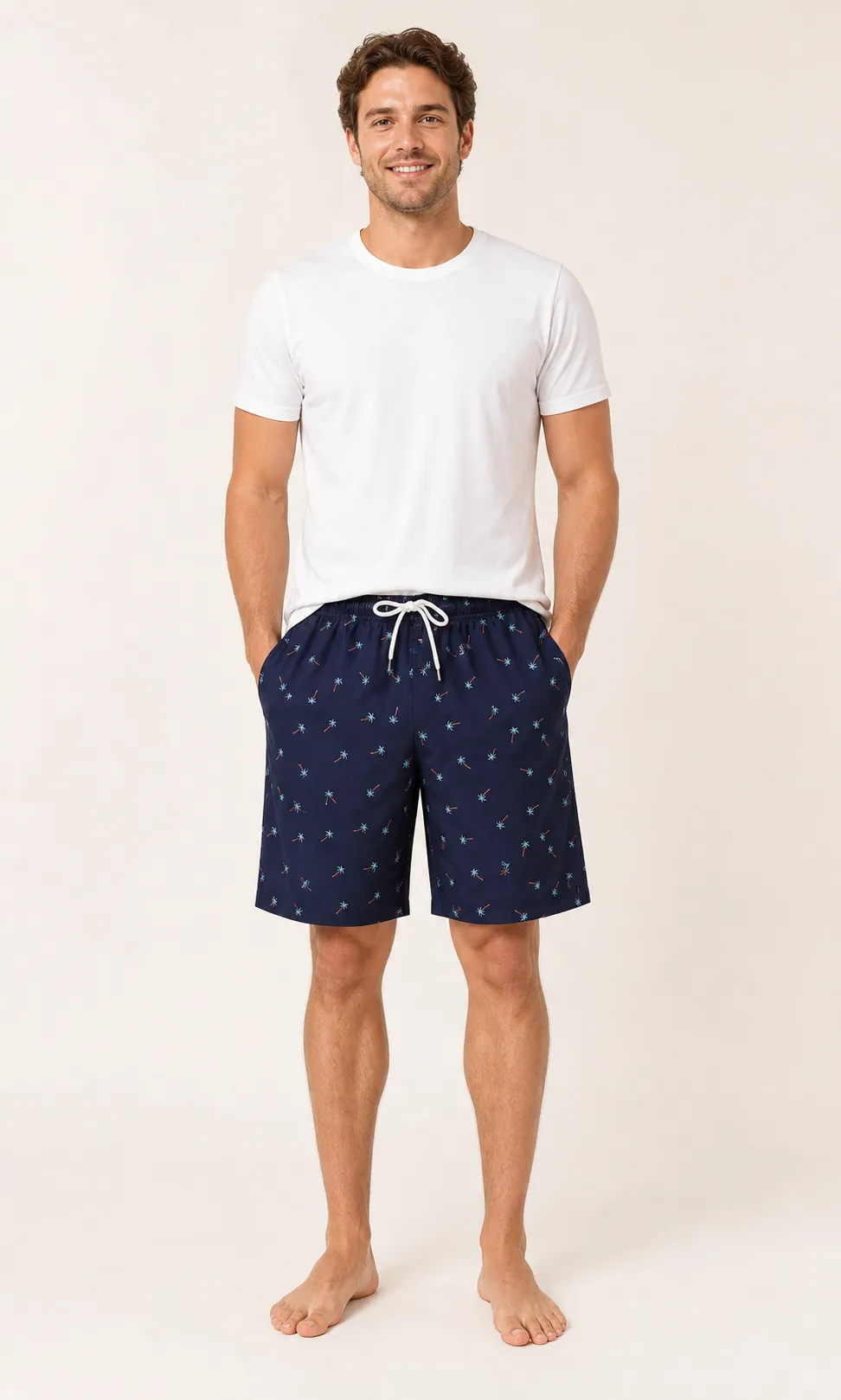 Men's Quick-Dry Printed Beach Shorts