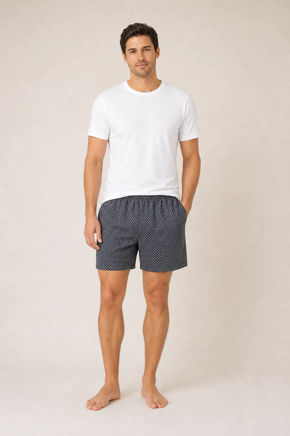 Men's Cotton Printed Boxer Shorts
