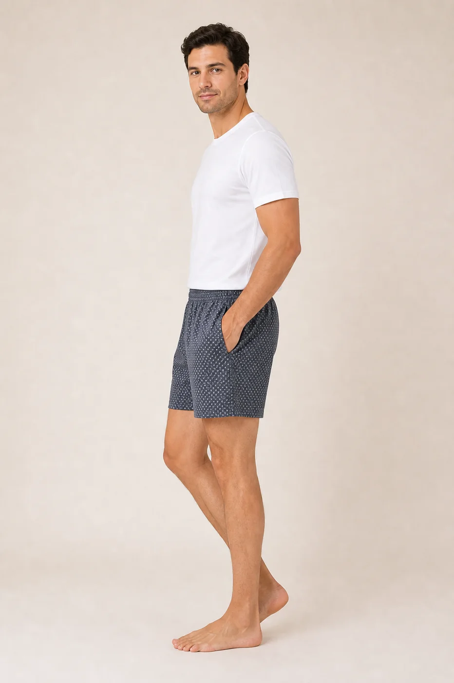 Men's Cotton Printed Boxer Shorts view 3