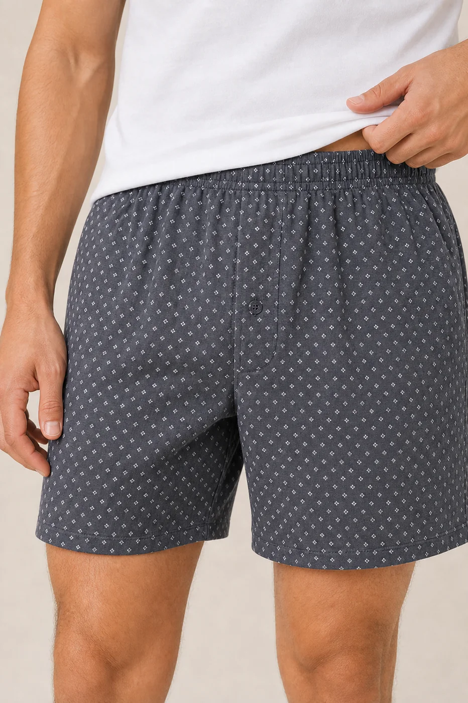Men's Cotton Printed Boxer Shorts view 5