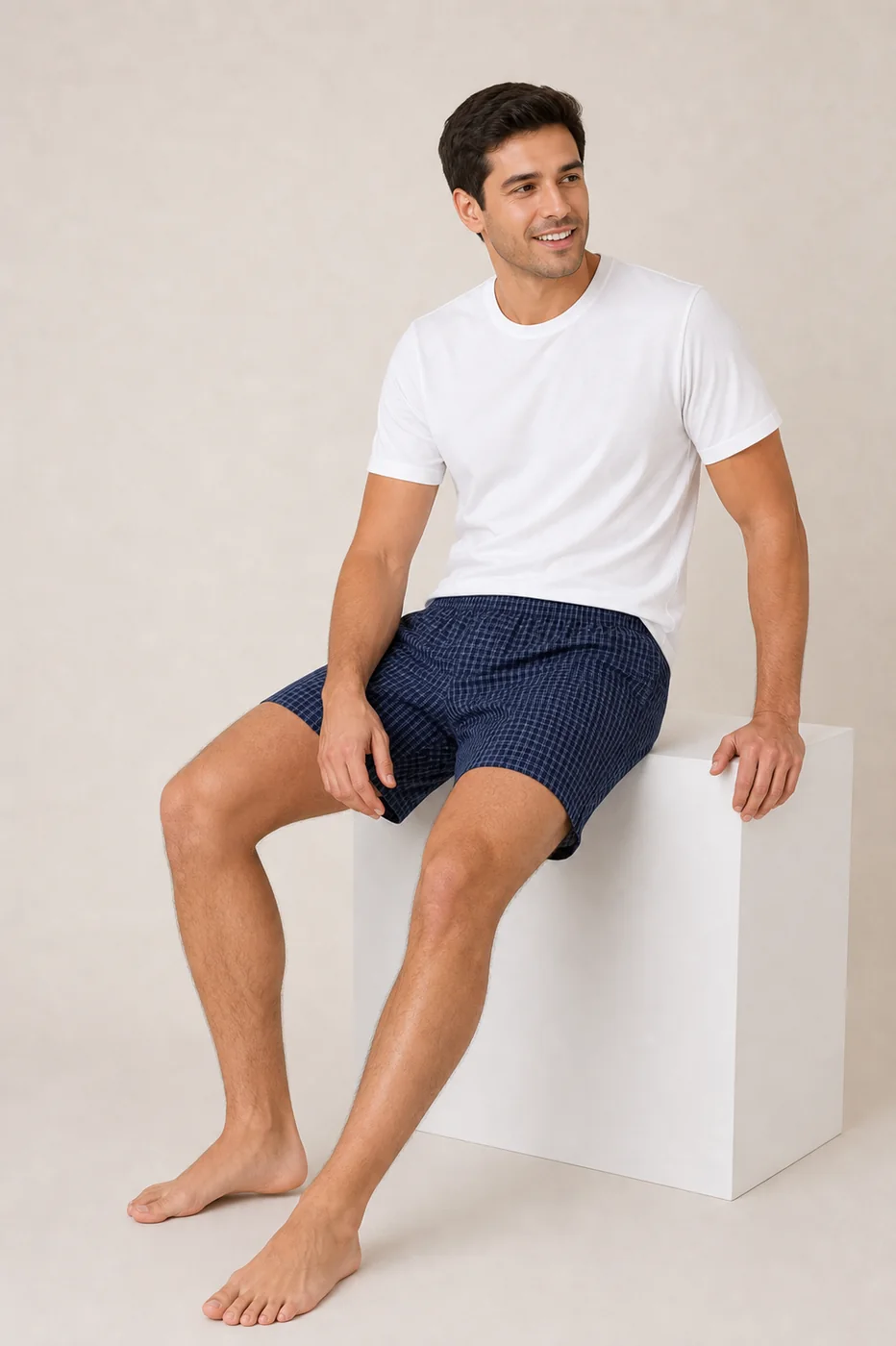 Men's Cotton Boxer Shorts view 4