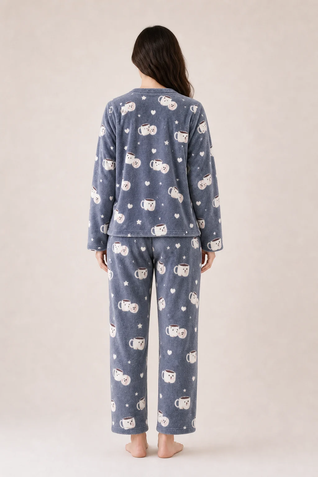 Women's Flannel Loungewear Set view 2