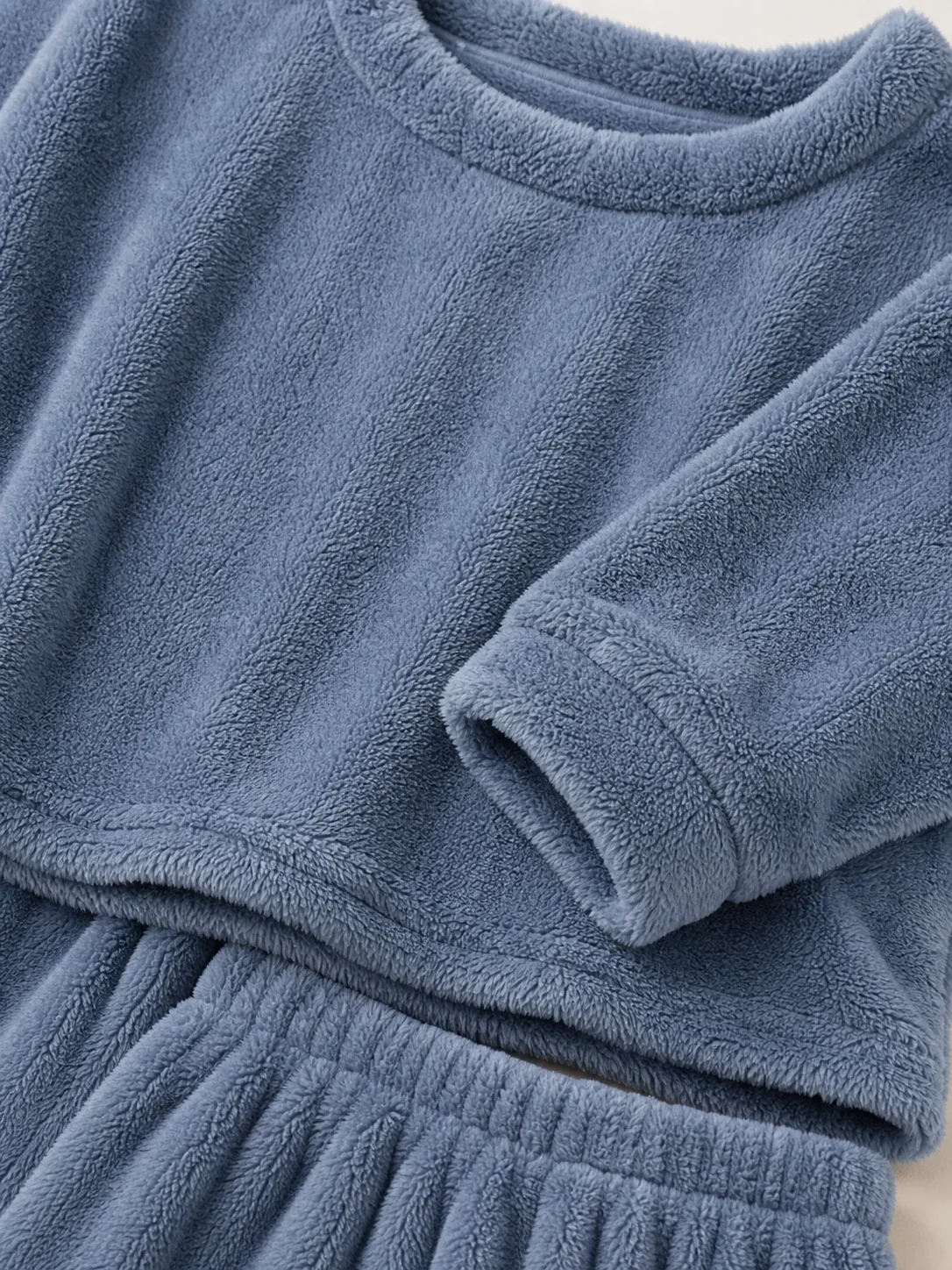 Women's Flannel Long Sleeve Loungewear Set view 5