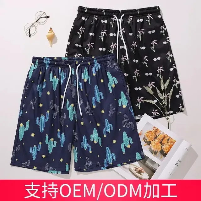 Custom Heat-Transfer Quick-Dry Surf Beach Shorts