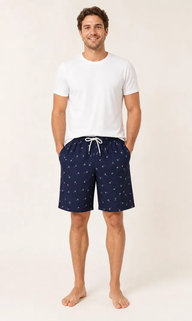 Men's Quick-Dry Printed Beach Shorts
