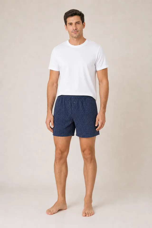 Men's Cotton Boxer Shorts