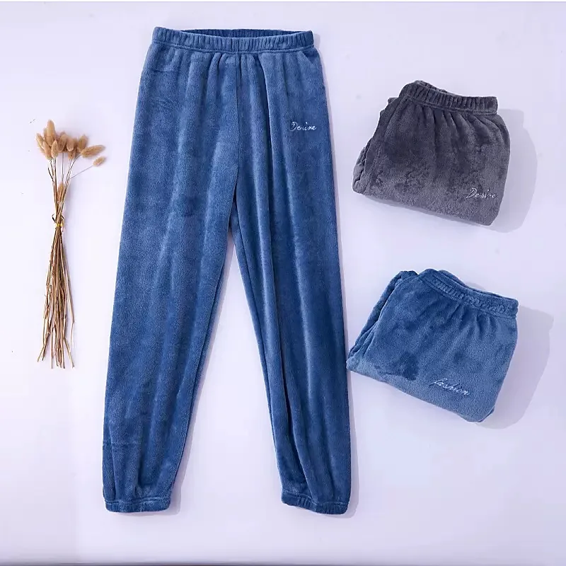 Men's Cotton Flannel Plaid Pajama Set view 2